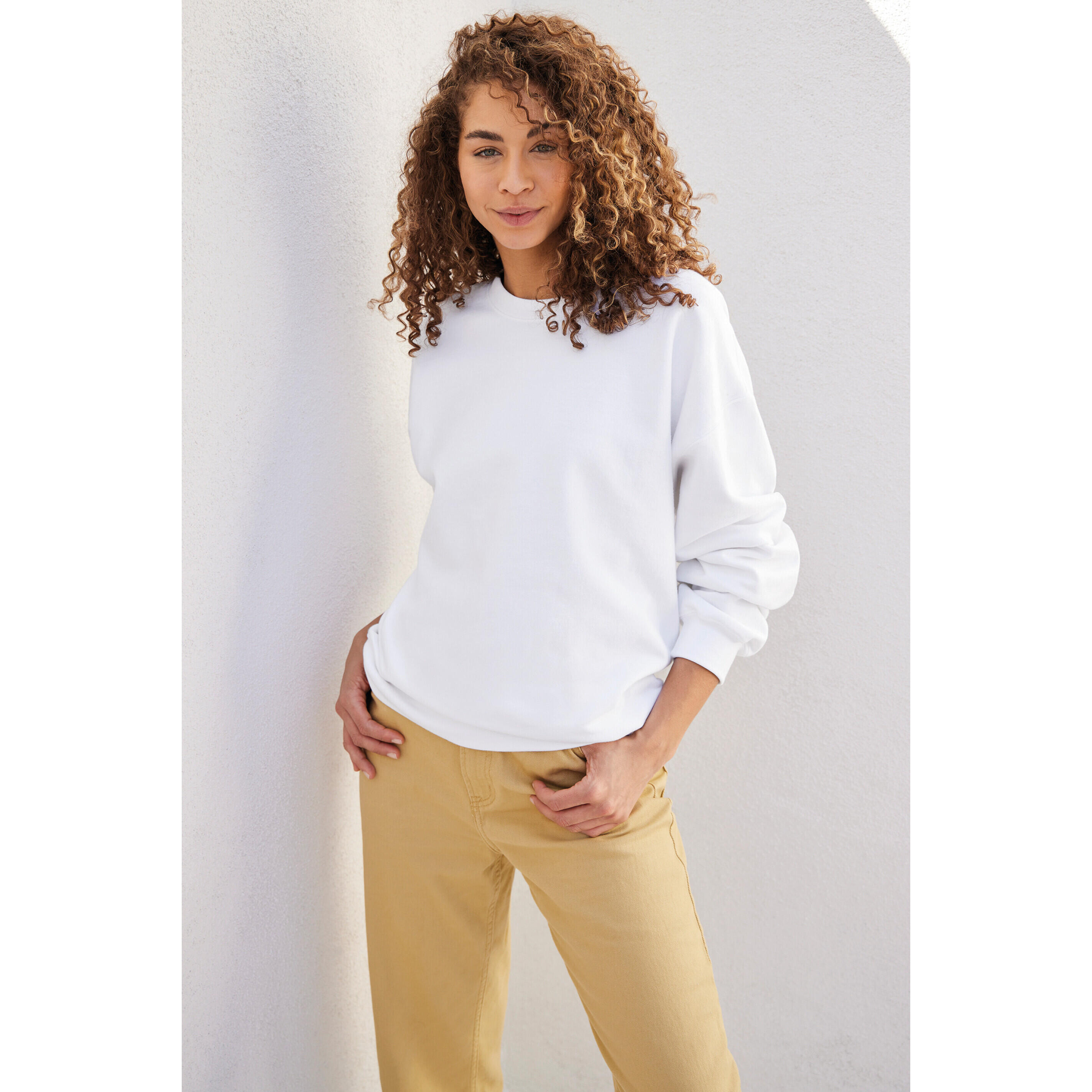 Sweatshirt mit Rundhalsausschnitt Gildan Midweight Softstyle 2/3