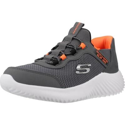 Zapatillas niño Skechers Bounder - Brisk-burs Slip-ins Gris