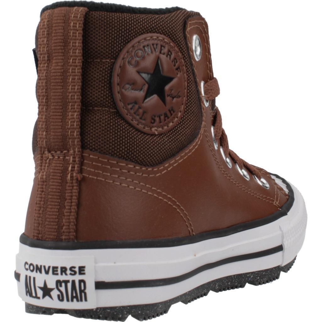 Baskets Converse Modèle Chuck Taylor All Star Berkshirre Boot Hi Couleur Marron 3/5