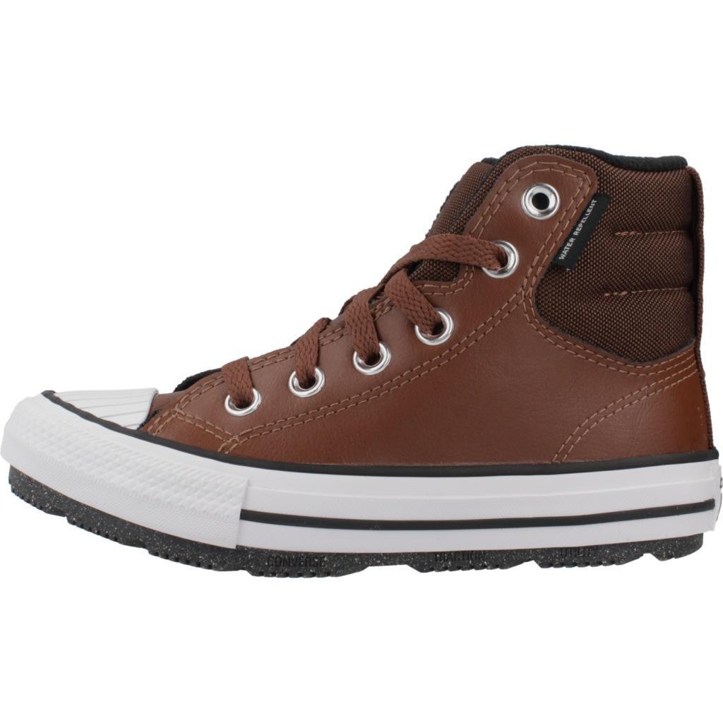 Baskets Converse Modèle Chuck Taylor All Star Berkshirre Boot Hi Couleur Marron 2/5