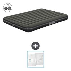 Matelas gonflable Bestway - 2P - 203x152x25 cm + Accessoires CB24