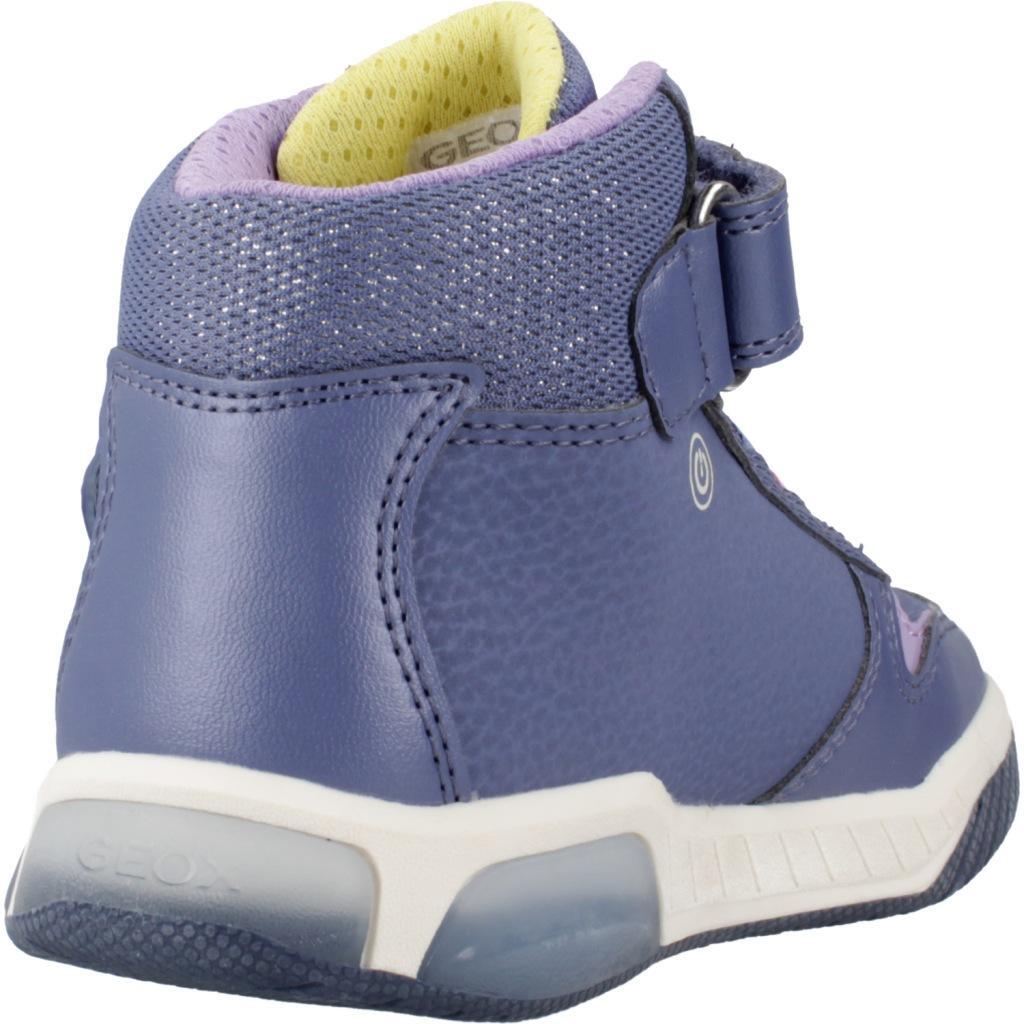 Baskets Geox Modèle J Inek Girl Couleur Bleu 3/5