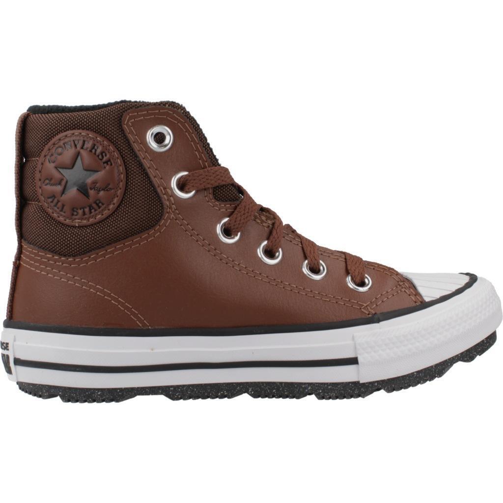 Baskets Converse Modèle Chuck Taylor All Star Berkshirre Boot Hi Couleur Marron 4/5