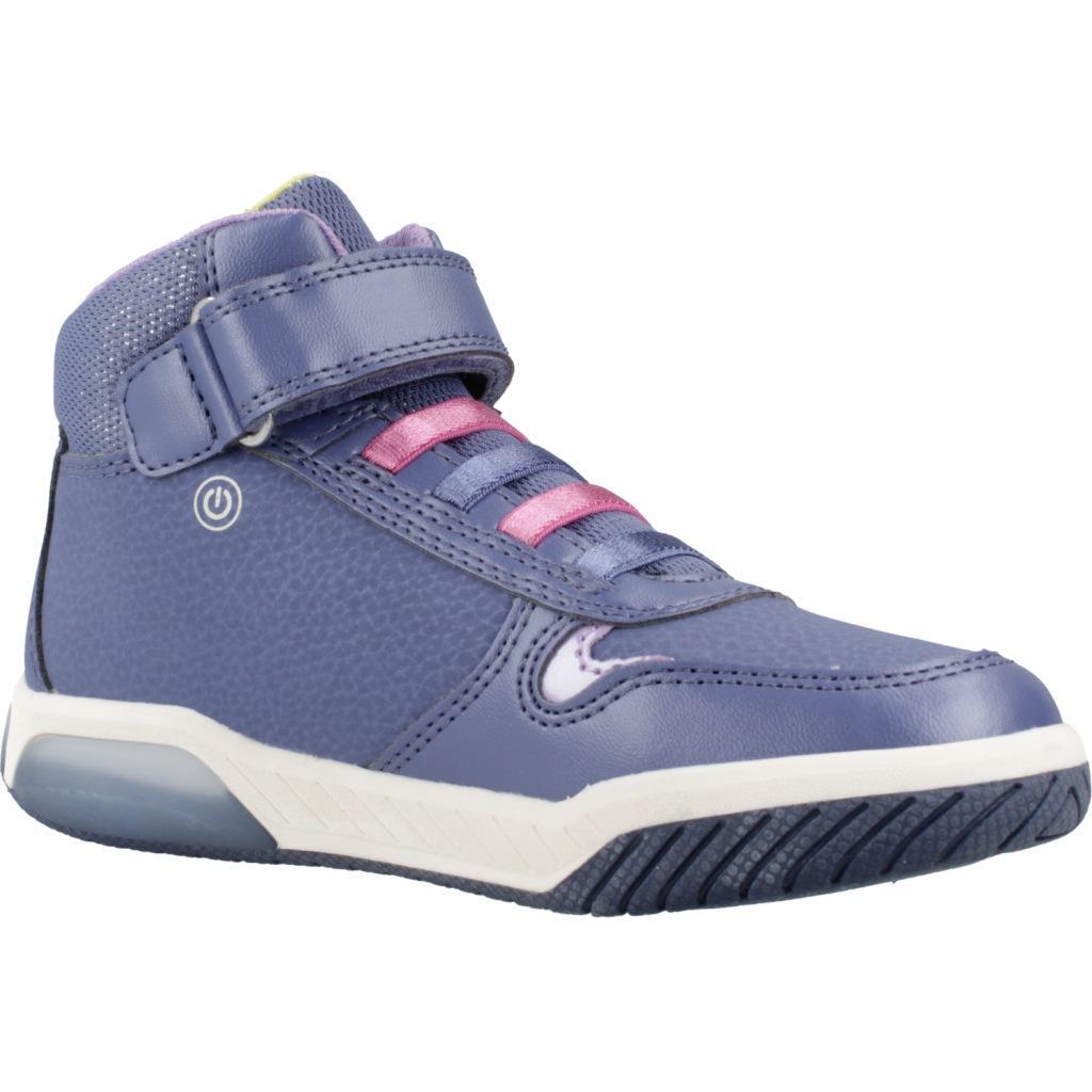 Baskets Geox Modèle J Inek Girl Couleur Bleu 5/5
