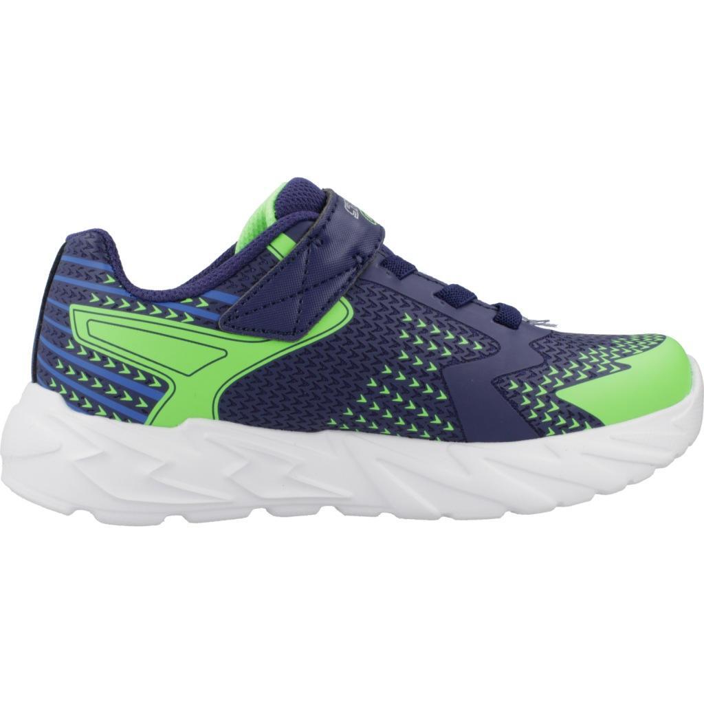 Baskets Skechers Modèle S Lights: Flex-glow Bolt Couleur Bleu 4/5