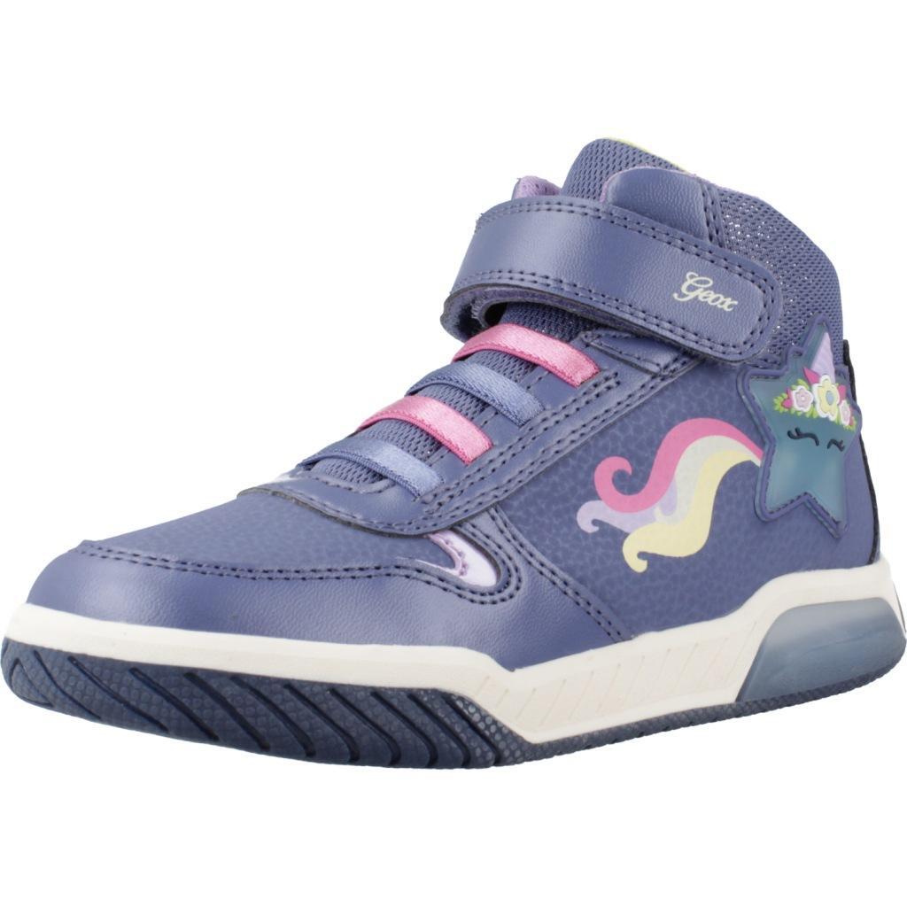 Baskets Geox Modèle J Inek Girl Couleur Bleu 1/5