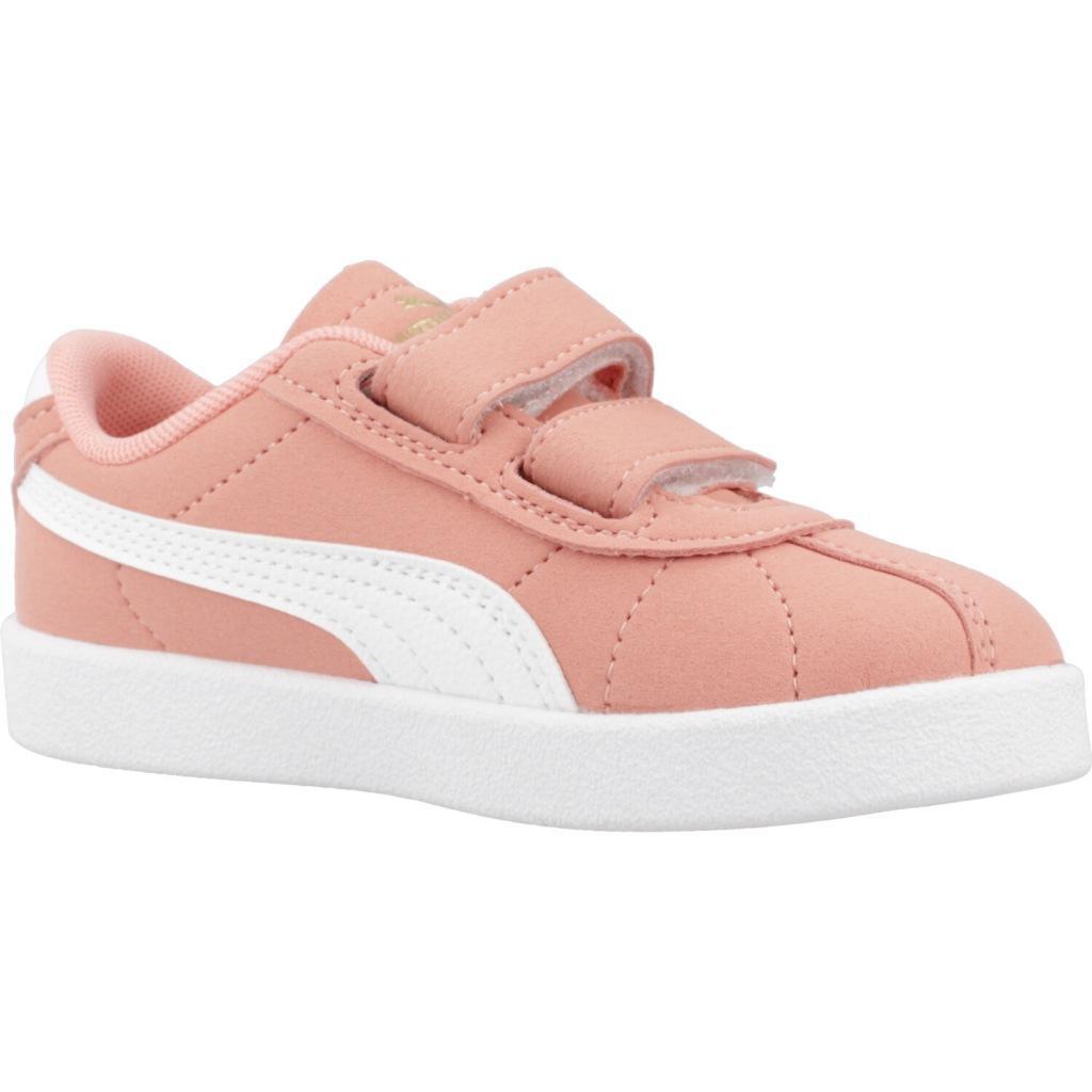Ténis Puma Modelo Club Ii V Inf Cor Laranja 5/5