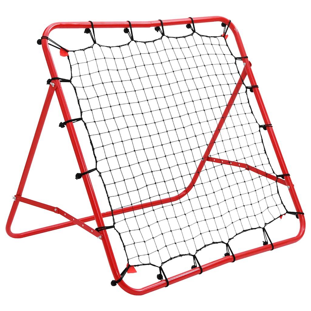 VIDAXL Rebounder de fútbol ajustable 100x100 cm