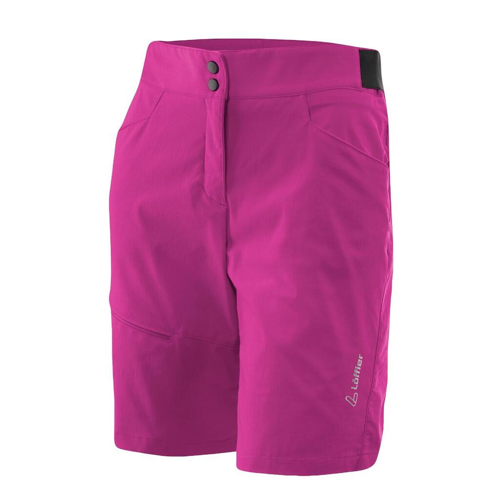 Women's Bike Shorts Comfort E CSL Cycling Shorts - Purple