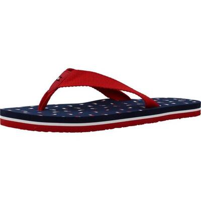 Infradito Tommy Hilfiger Modello Flag Flip Flop Colore Rosso