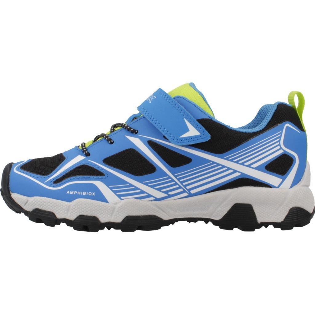 Baskets Geox Modèle J Magnetar Boy B Abx Couleur Bleu 2/5