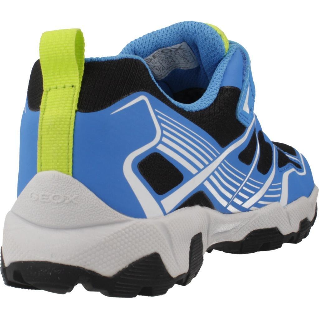 Baskets Geox Modèle J Magnetar Boy B Abx Couleur Bleu 3/5