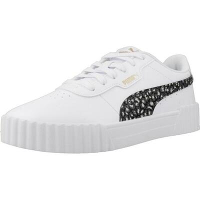 Zapatillas niña Puma Carina 3.0 Animal Jr Blanco