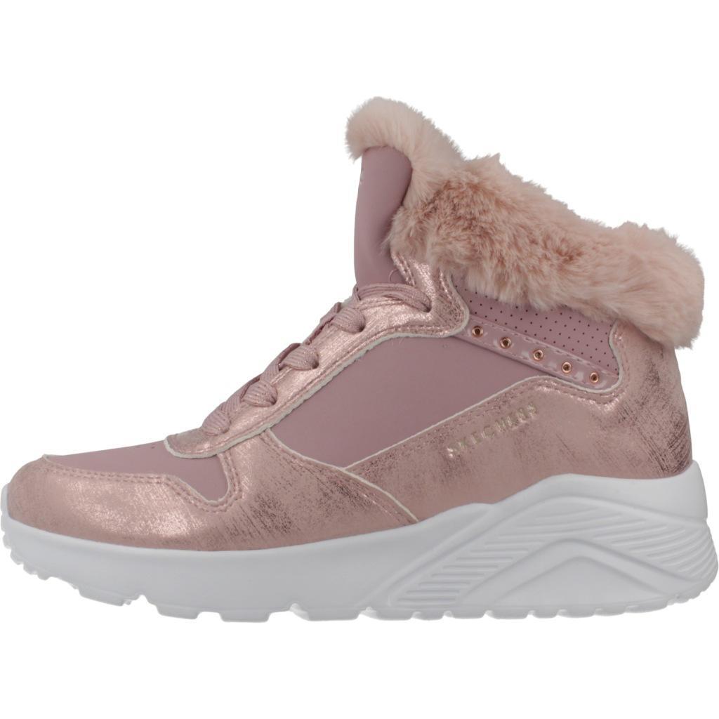 Baskets Skechers Modèle Uno Lite - Comfurt C Couleur Rose 2/5