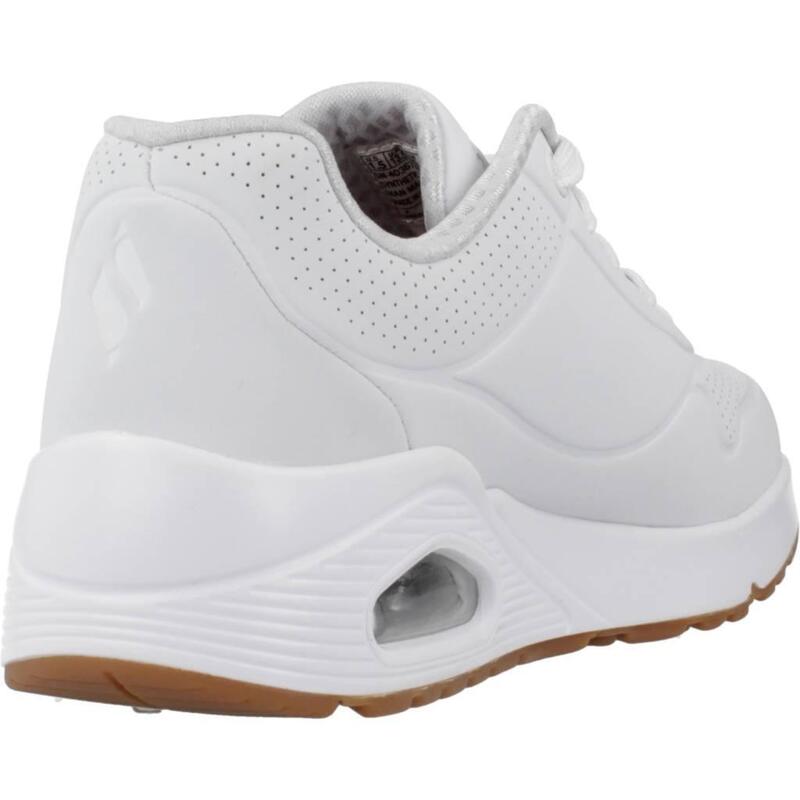 Pantofi Sport Skechers Model Uno - Stand On Air Culoare Alb