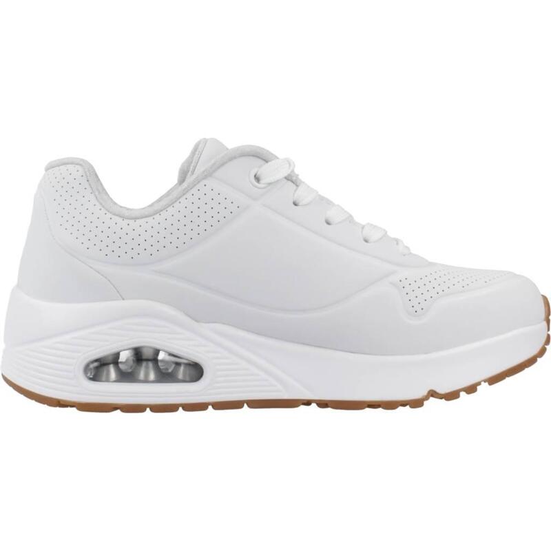 Pantofi Sport Skechers Model Uno - Stand On Air Culoare Alb