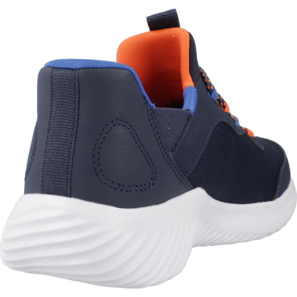Zapatillas Skechers Bounder - Brisk-burs, Azul, Niños 3/5
