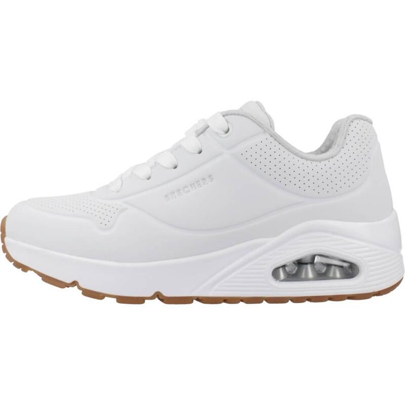 Pantofi Sport Skechers Model Uno - Stand On Air Culoare Alb