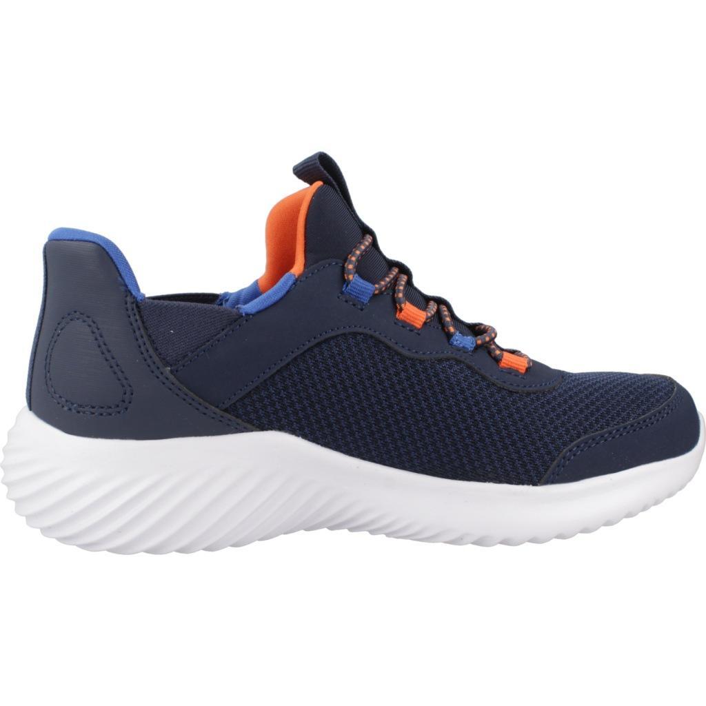 Zapatillas Skechers Bounder - Brisk-burs, Azul, Niños 4/5