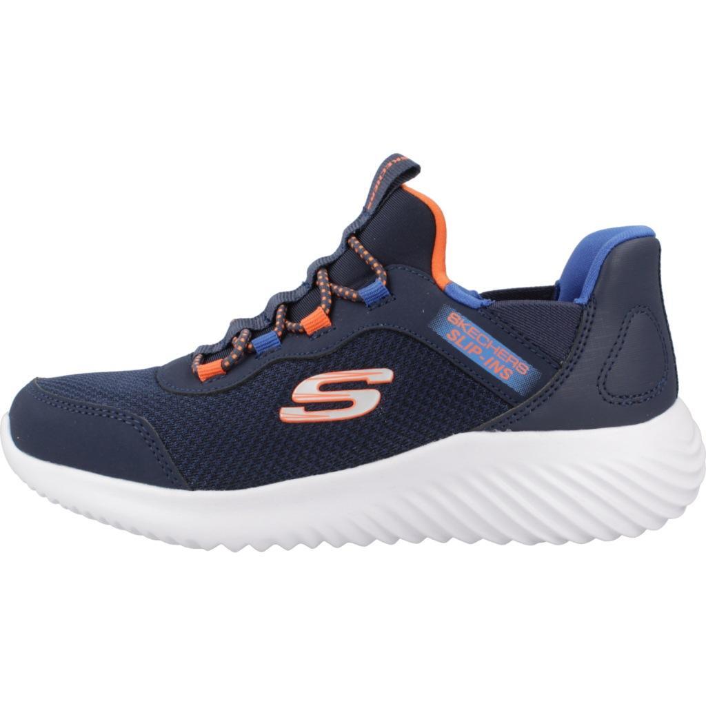 Zapatillas Skechers Bounder - Brisk-burs, Azul, Niños 2/5