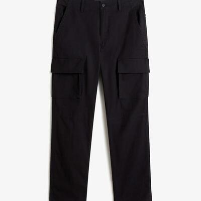 Broek vans model fatigue cargo loose ta kleur zwart