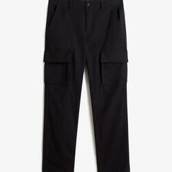 Pantalons Vans Modèle Fatigue Cargo Loose Ta Couleur Noir