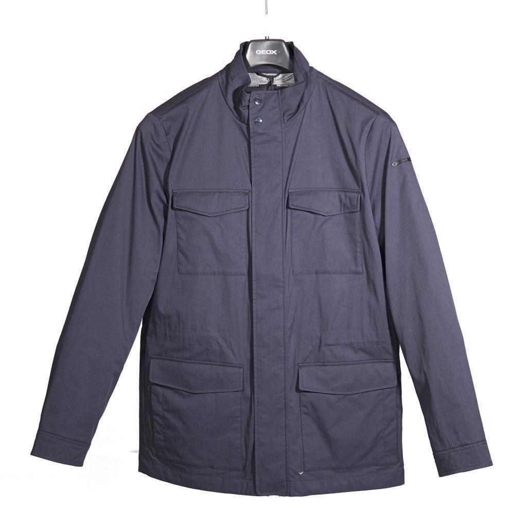 Kurtka GEOX M EOLO FIELD JKT Niebieski