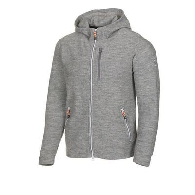 Vest titus hoodie heren - grey marl - grijs