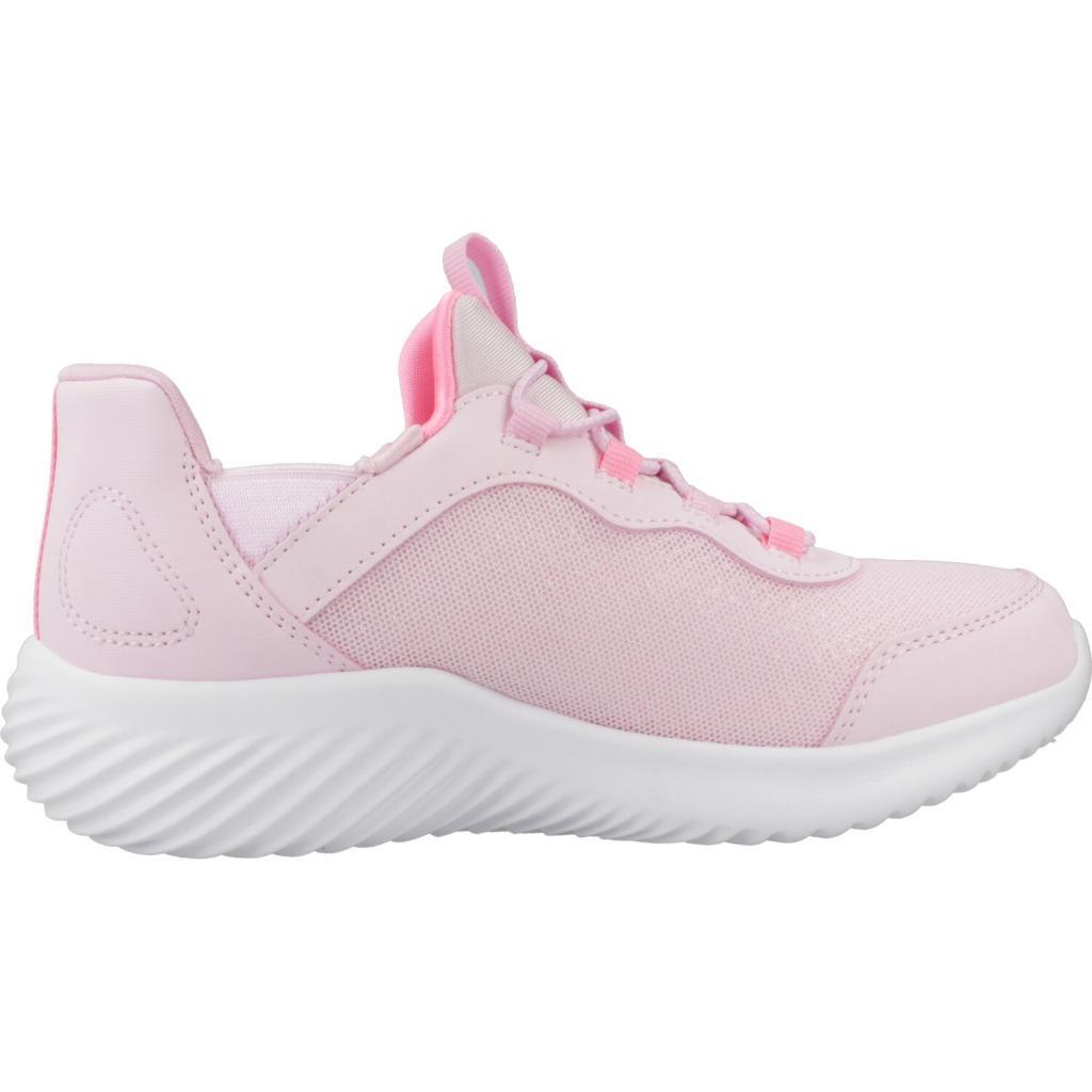 Ténis Skechers Modelo Bounder - Simple Cut Slip-ins Cor Rosa 4/5
