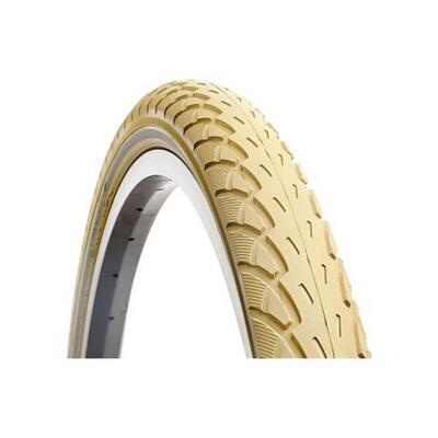 Deli buitenband 24x1.75 creme met reflectie - etrto 47-507