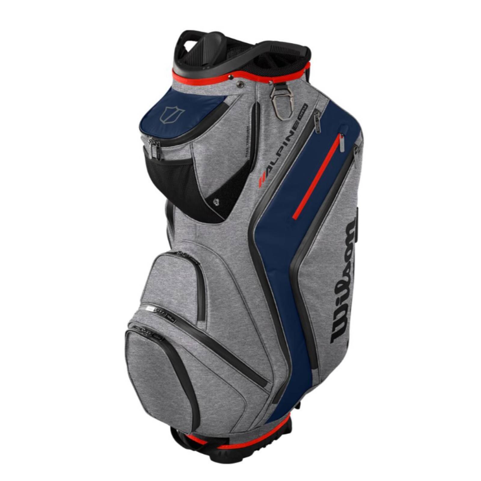 Wilson - Sac Chariot De Golf Wilson Alpine Dry Cart 14 - Sac De Golf - Bleu|vert - No Size - Decathlon