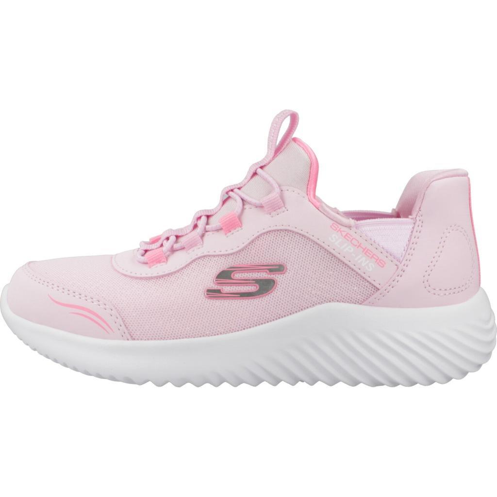 Ténis Skechers Modelo Bounder - Simple Cut Slip-ins Cor Rosa 2/5