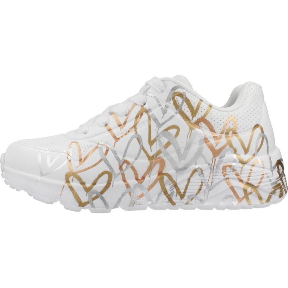 Tenisówki Skechers Model Uno Lite - Metallic Kolor Biały