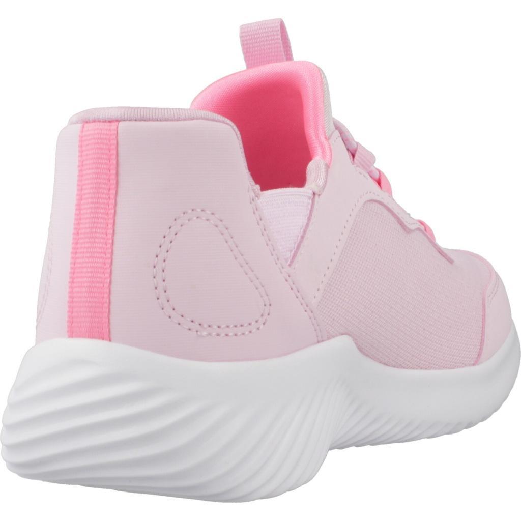 Ténis Skechers Modelo Bounder - Simple Cut Slip-ins Cor Rosa 3/5