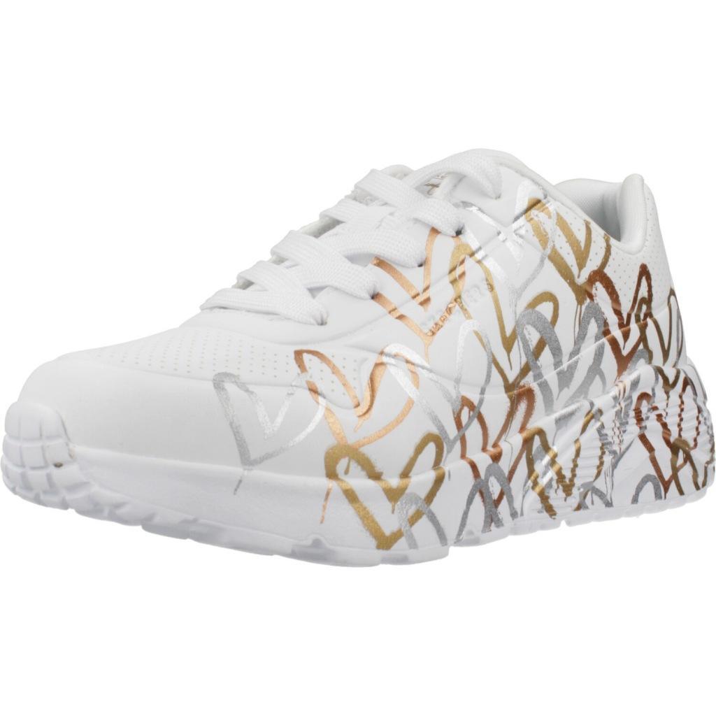 Tenisówki Skechers Model Uno Lite - Metallic Kolor Biały
