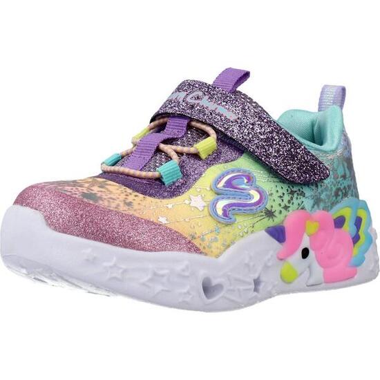 Baskets Skechers Modèle Unicorn Charmer-twilight Dr Couleur Multicolore