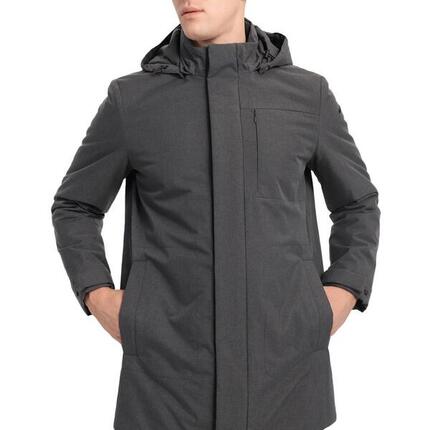 Kurtka GEOX M KAVEN LONG JKT Szary