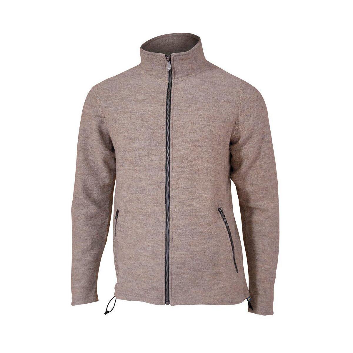 Vest Bruno voor heren van wol - Stone - Beige 1/5