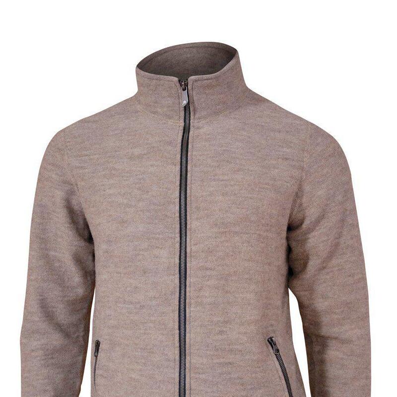 Vest Bruno voor heren van wol - Stone - Beige 2/5