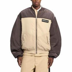 Veste Reebok Modèle Bomber Jacket Couleur Marron