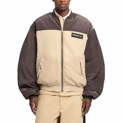 Jack reebok model bomber jacket kleur bruin