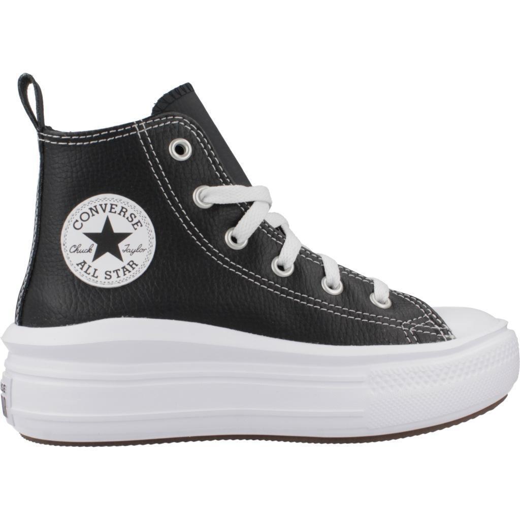 Baskets Converse Modèle Chuck Taylor All Star Move Hi Couleur Noir 4/5