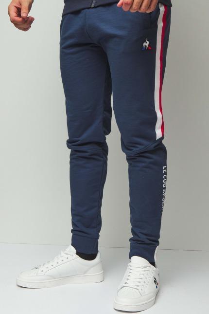 Pantaloni Le Coq Sportif Modello Saison 1 Pant Regular Colore Blu 5/5