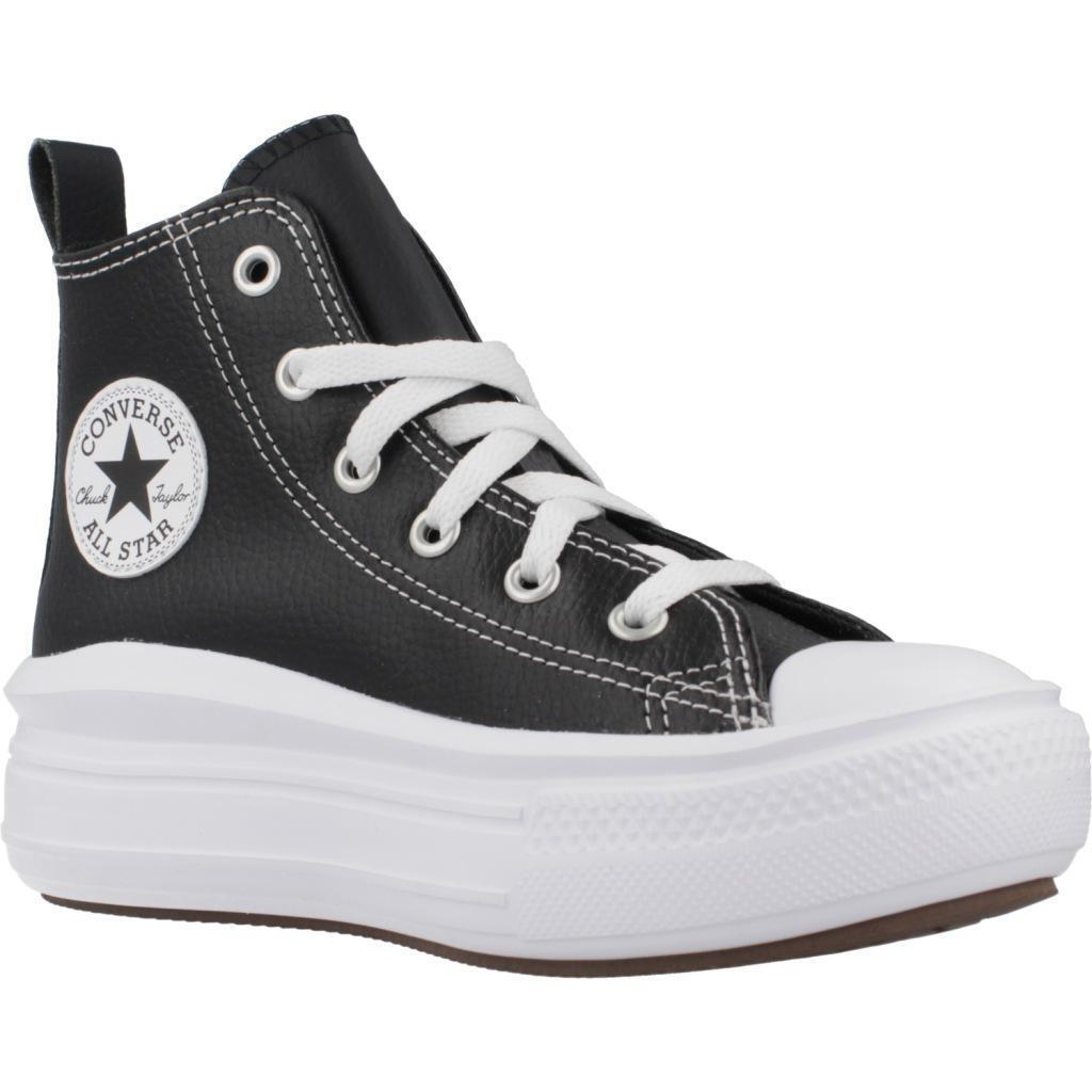 Baskets Converse Modèle Chuck Taylor All Star Move Hi Couleur Noir 5/5