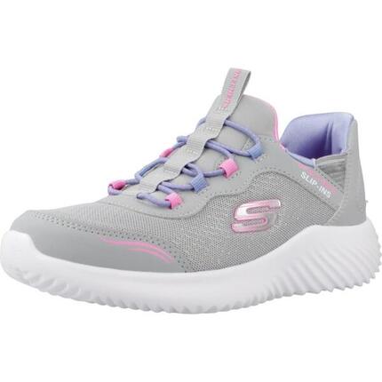 Baskets Skechers Modèle Bounder - Simple Cut Slip-ins Couleur Gris