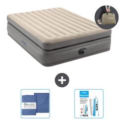 Matelas gonflable Intex Prime Comfort - 2P - 203x152x51 cm + Accessoires CB39