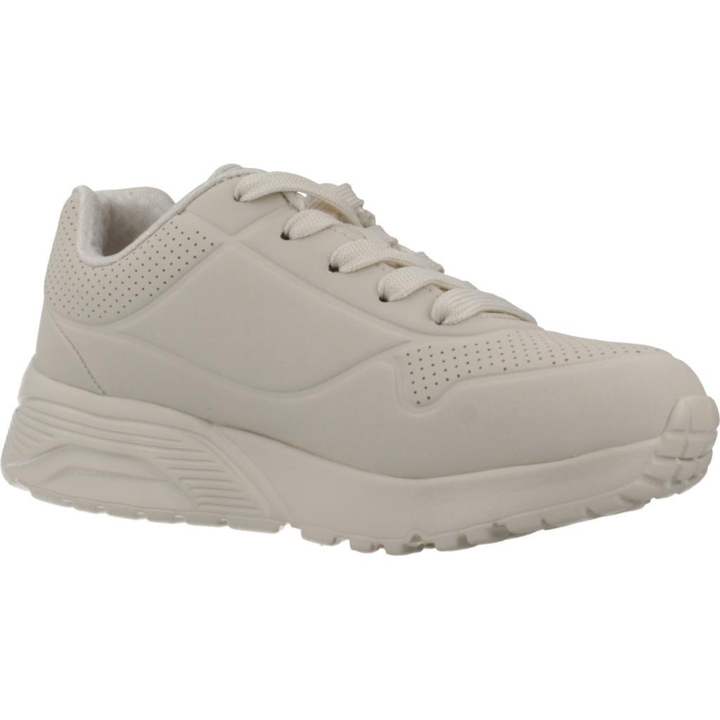 Ténis Skechers Modelo Uno Lite - Metallic Cor Bege 5/5