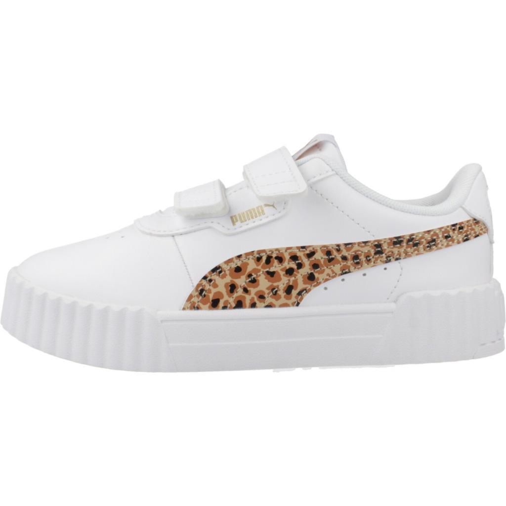 Sneakers Puma Model Carina 3.0 Animal V Ps Kleur Wit 2/5