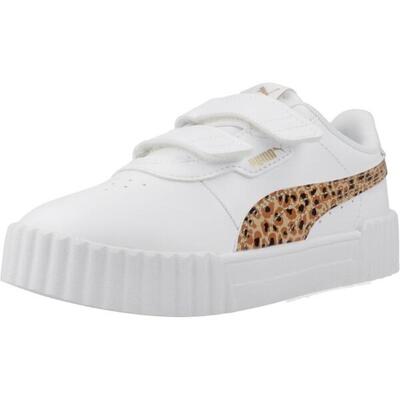 Zapatillas niña Puma Carina 3.0 Animal V Ps Blanco