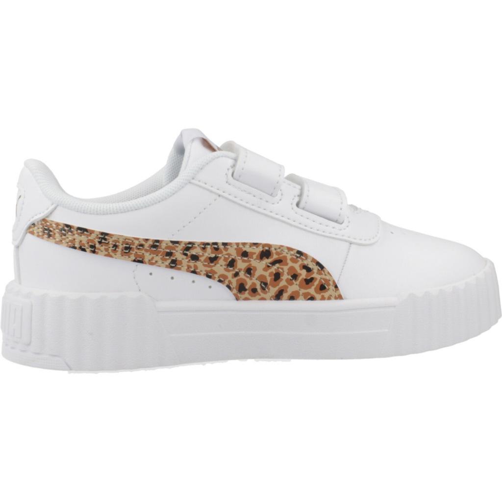 Sneakers Puma Model Carina 3.0 Animal V Ps Kleur Wit 4/5